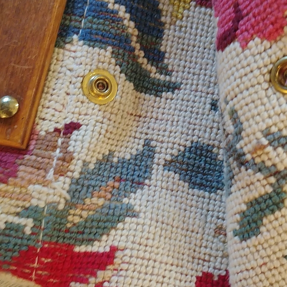 Vintage adjustable size carpet bag - Picture 4 of 5